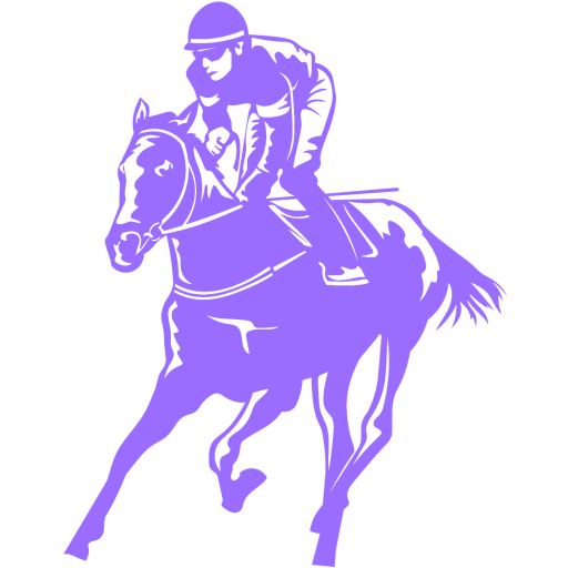 Horse racing illustration